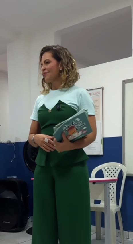 Gil Almeida durante a formação no Centro de Ensino Ágape
